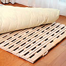 布団が干せる 桐すのこベッド