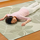 涼感加工ラグ
